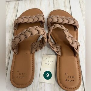 A New Day Tan Sandals